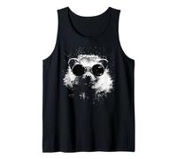 Cooler Igel mit Sonnenbrille Splash Art Tank Top
