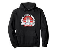 Cooles Mein Heimathafen Hamburg für Hamburger und Fans Pullover Hoodie