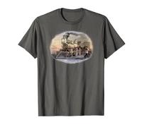 Cooles, Vintage Steam Train T-Shirt T-Shirt