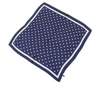 COOLHIYA Frühlings Damenschal aus Blauem Chiffon mit Süßem Punkte Muster Schnell Trocknend und Angenehm der Haut als Modisches Kleidungsaccessoire Beim Reisen