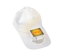 Cooling Fan Cap - Solar Energy Ventilated Hat, Adjustable Speed Outdoor Baseball Headwear with Mesh Airflow Panels, Built In Sunshade Fan Cooling Feature, Ideal for Running Walking Festivals Travel