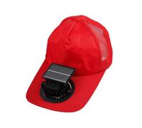Cooling Fan Cap - Solar Energy Ventilated Hat, Adjustable Speed Outdoor Baseball Headwear with Mesh Airflow Panels, Built In Sunshade Fan Cooling Feature, Ideal for Running Walking Festivals Travel