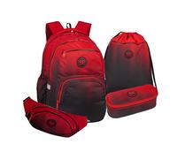 CoolPack - CoolPack CoolPack 4tlg. Rucksack-Set PICK 17 - Cranberry Koffer24
