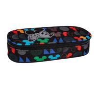 CoolPack Disney Mickey Mouse Etuibox Campus - Federmäppchen mit Mickey Mouse Logo - aufrecht stehend - mit Trennklappe