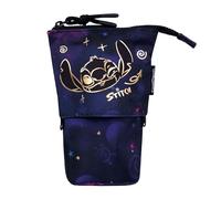 CoolPack Disney Stitch Gold stehendes Federmäppchen - Höhenverstellbar - Stiftemäppchen für Schule & Alltag