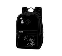 CoolPack Disney Stitch Scout - Schulrucksack mit 2 Hauptfächern & ergonomischer Polsterung (Schwarz-Silber)