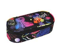CoolPack Etuibox Campus Disney Stitch Black - Federmäppchen mit Trennklappe - aufrecht stehend
