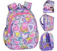 Coolpack F029832, Schulrucksack JERRY Pastel Heart, Multicolor