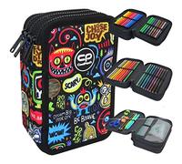 Coolpack F067696, Mäppchen JUMPER 3 SCARY STICKERS, Multicolor