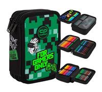Coolpack F067826 Federmäppchen Jumper 3 Game Zone, Mehrfarbig