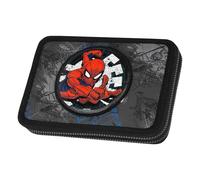 CoolPack XL-Etui gefüllt mit McAddy, 2-Zip, MARVEL – SPIDER MAN -Kollektion 2024-