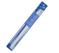 Coopay 5 Stück Nadelspiel 2,0 mm Stricknadeln Set, 20 cm Länge Edelstahl Stricknadeln für Socken, Schals, Mützen, Haustier, Pullover, Sockennadeln 2,0 mm