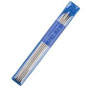 Coopay 5 Stück Nadelspiel 3,5 mm Stricknadeln Set, 20 cm Länge Edelstahl Stricknadeln für Socken, Schals, Mützen, Haustier, Pullover, Sockennadeln 3,5 mm