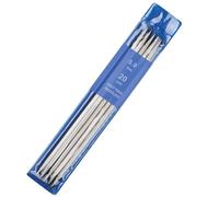 Coopay 5 Stück Nadelspiel 5,0 mm Stricknadeln Set, 20 cm Länge Edelstahl Stricknadeln für Socken, Schals, Mützen, Haustier, Pullover, Sockennadeln 5,0 mm