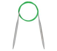 Coopay Rundstricknadeln 7,0mm, Stricknadeln Rundstricknadel 120cm aus Edelstahl mit Flexiblem Kabel, feste Metall-Rundstricknadel für Dicke & Feine Wolle Stricken Socken, Pullover, Handschuhe, Schal