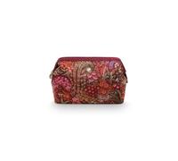 Cooper Cosmetic Purse Extra Large Querida Velvet Red 30x13.8x20.7cm