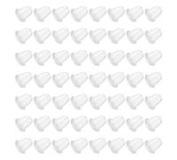 COOPHYA Silikon Ohrringstopper 100 Stück Transparent für Ohrstecker und Haken Vielseitig Leicht Tragbar Schmuckzubehör für Frauen