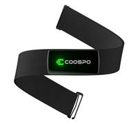 COOSPO H9Z Pulsmesser Brustgurt, Wiederaufladbare Bluetooth 5.0/ ANT+ Herzfrequenzmesser Brustgurt, IP67 Wasserdichter HRM Fitness Tracker Kompatibel mit Polar Wahoo Strava Garmin