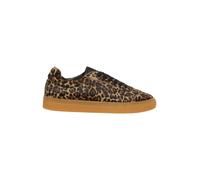Copenhagen Low-Top Sneaker - Animal-Print Pony Hair Sneakers With Rubber Sole - Gr. 37 (EU) - in Braun - für Damen