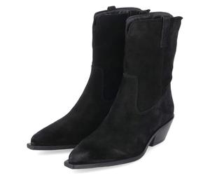 Copenhagen Shoes Westernstiefeletten THE COUTURE WALK S Schwarz - Gr. 39 - Leder und Textil