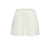 Sweatshorts COPENHAGEN STUDIOS, Damen, Gr. 32/34, N-Gr, weiß (wollweiß), Sweatware, Obermaterial: 54% Modal, 40% Polyester, 6% Elasthan, unifarben, bequem ca. Mitte Oberschenkel, Hosen Sweatshorts, au