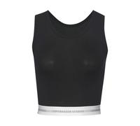 COPENHAGEN STUDIOS Achseltop Damen schwarz, weiß Gr.S (36)