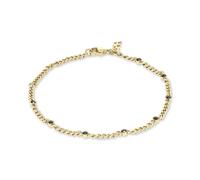 COPENHAGEN STUDIOS Armband Glittery 14K-vergoldet Edelstahl Strass verstellbar Damen