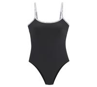 Badeanzug COPENHAGEN STUDIOS "Cody", Damen, Gr. 38, Cup C/D, schwarz, Recycling-Polyamid, unifarben, Badeanzüge, mit Markenbranding (85811265-38) schwarz