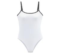 Badeanzug COPENHAGEN STUDIOS "Cody", Damen, Gr. 40, Cup C/D, weiß, Recycling-Polyamid, unifarben, Badeanzüge, mit Markenbranding (37225927-40) weiß