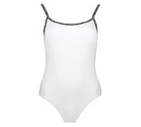Badeanzug COPENHAGEN STUDIOS "Cody", Damen, Gr. 42, Cup A/B, weiß, Recycling-Polyamid, unifarben, Badeanzüge, mit Markenbranding (41923728-42) weiß