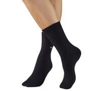 COPENHAGEN STUDIOS Basicsocken Damen 1x marine meliert Gr.35-38