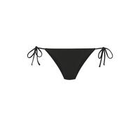 Bikini-Hose COPENHAGEN STUDIOS "Nela", Damen, Gr. 40, N-Gr, schwarz, Rippware, Recycling-Polyamid, unifarben, strukturiert, Badehosen, mit seitlichen Bändern (47874041-40) schwarz