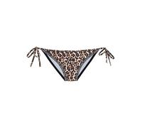 Bikini-Hose COPENHAGEN STUDIOS "Leody", Damen, Gr. 36, N-Gr, braun (braun, bedruckt), Obermaterial: 84% Polyamid, 16% Elasthan. Futter: 92% Polyester, 8% Elasthan, Animalprint, Badehosen, Mit trendige