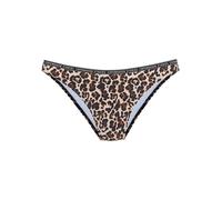 Bikini-Hose COPENHAGEN STUDIOS "Leody", Damen, Gr. 44, N-Gr, braun, bedruckt, Obermaterial: 84% Polyamid, 16% Elasthan. Futter: 92% Polyester, 8% Elasthan, Animalprint, Badehosen, Mit trendigem Animal