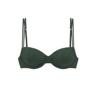 COPENHAGEN STUDIOS Bügel-Bikini-Top Damen dunkelgrün Gr.38 Cup D
