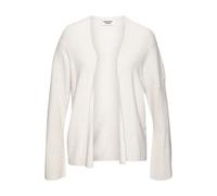 Cardigan COPENHAGEN STUDIOS, Damen, Gr. 32/34, creme, Rippstrick, Obermaterial: 50% Viskose, 28% Polyester, 22% Nylon, unifarben, figurumspielend hüftlang, weit normaler Saum, Strickjacken, aus hochwe