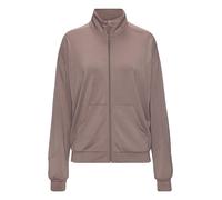 Sweatjacke COPENHAGEN STUDIOS, Damen, Gr. 44/46, braun, Sweatware, Obermaterial: 54% Modal, 40% Polyester, 6% Elasthan, unifarben, normal, ohne Ausschnitt, elastischer Bund, Sweatjacken (25339034-44)