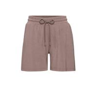 Sweatshorts COPENHAGEN STUDIOS, Damen, Gr. 48/50, N-Gr, braun, Sweatware, Obermaterial: 54% Modal, 40% Polyester, 6% Elasthan, unifarben, bequem ca. Mitte Oberschenkel, Hosen Sweatshorts, aus hochwert