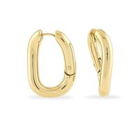 COPENHAGEN STUDIOS Creolen Organic - Edelstahl 14K Vergoldung - Gold - CPJ-0035-E-30