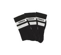 Copenhagen Studios CS Tennissock klassicstripe terry3 3x black - Gr. - 43/46