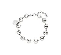 Copenhagen STUDIOS Damen Armband aus Edelstahl mit Beads | Wasserfest, hautfreundlich, Länge 21 cm, Karabinerverschluss, Perlen-Design