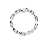 Copenhagen STUDIOS Damen Armband aus Edelstahl mit Gliederelementen | Wasserfest, hautfreundlich, Länge 21 cm, Karabinerverschluss, Alltagstauglich
