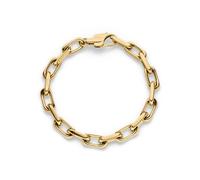 Copenhagen STUDIOS Damen Armband aus Edelstahl mit Gliederelementen | Wasserfest, hautfreundlich, Länge 21 cm, Karabinerverschluss, Alltagstauglich