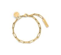 Copenhagen STUDIOS Damen Armband aus Edelstahl mit Logotags | Wasserfest, hautfreundlich, Länge 21 cm, Karabinerverschluss, Alltagstauglich