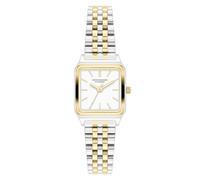 Copenhagen Studios Damen Armbanduhr aus Edelstahl mit rechteckigem Gehäuse | Kratzfestes Mineralglas, Quarzwerk, Edelstahlarmband, 3 ATM