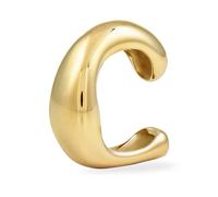 Ohrklemme COPENHAGEN STUDIOS "Schmuck Geschenk Edelstahl Ohrring Organics", gelbgoldfarben, Ohrringe, Damen, Edelstahl (25434620-0) gelbgoldfarben