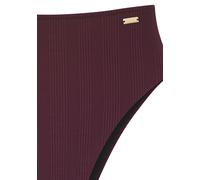 COPENHAGEN STUDIOS Highwaist-Bikini-Hose Damen weinrot Gr.40