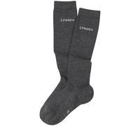 Kniestrümpfe COPENHAGEN STUDIOS, Damen, Gr. 35-38, 2x anthrazit, Wolle, meliert, elastisch, Socken Kniestrümpfe, mit weicher wärmender Wolle (72623100-35)