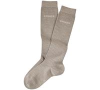 Kniestrümpfe COPENHAGEN STUDIOS, Herren, Gr. 43-46, 2x beige meliert, Wolle, meliert, elastisch, Socken, mit weicher wärmender Wolle (77641963-43) 2x beige meliert