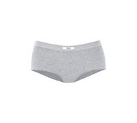 Panty COPENHAGEN STUDIOS, Damen, Gr. L (40), grau, meliert, Feinripp, Obermaterial: 96% Baumwolle, 4% Elasthan, meliert, körpernah, Unterhosen Panty, angenehme Ripp-Qualität (66338820-L) grau, meliert